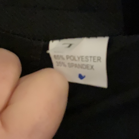 Gothic Pleated Midnight Cross Skort, Size L, Black/White, NWOT - Picture 9 of 10